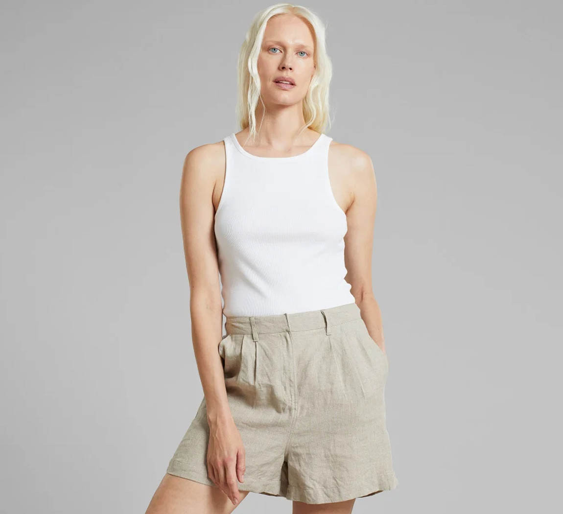 Short femme en lin Short en lin Djupvik 